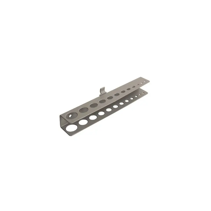 Support pour 12 clés mâles 6 pans, pour panneaux d‘outils 1495TP-AC8