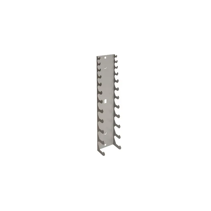 Support pour 12 clés en tube doubles pour panneaux d‘outils 1495TP-AC9