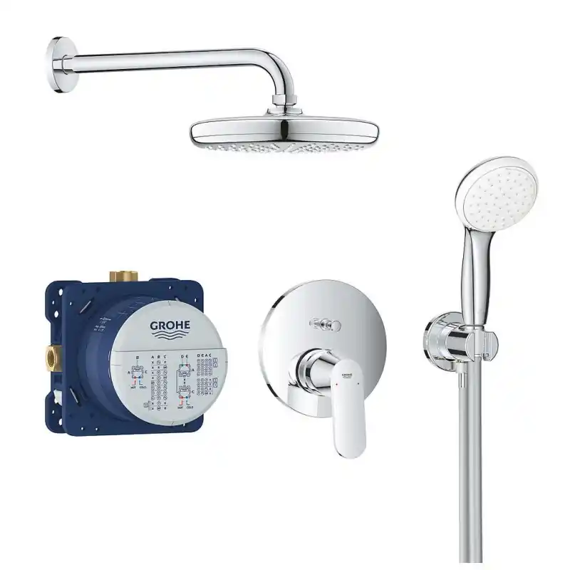 Set de douche avec Tempesta 210 chromé Eurosmart Cosmopolitan 25219001