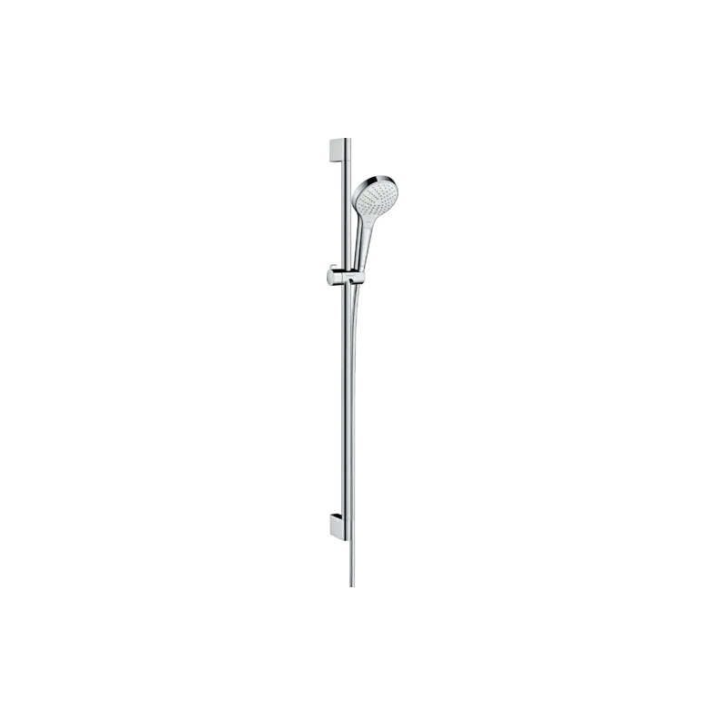 Set de douche Croma Select S Vario avec barre Unica‘Croma 90 cm blanc/