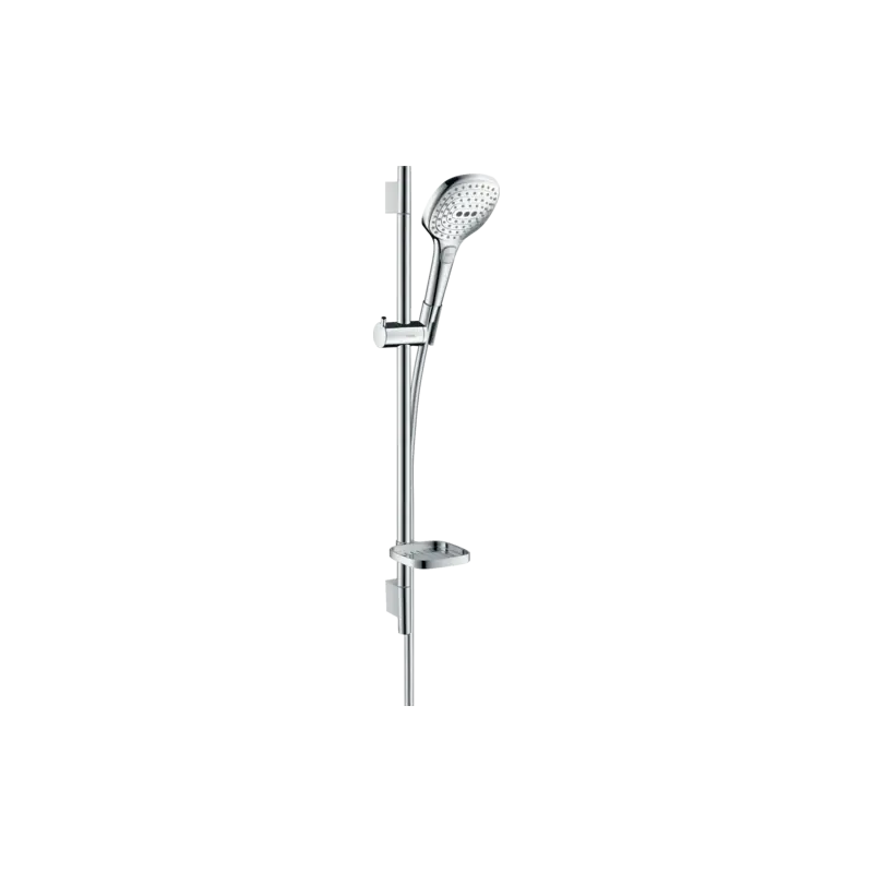 Set douche Raindance Select E 120 3 jets barre Unica‘S puro 65cm porte