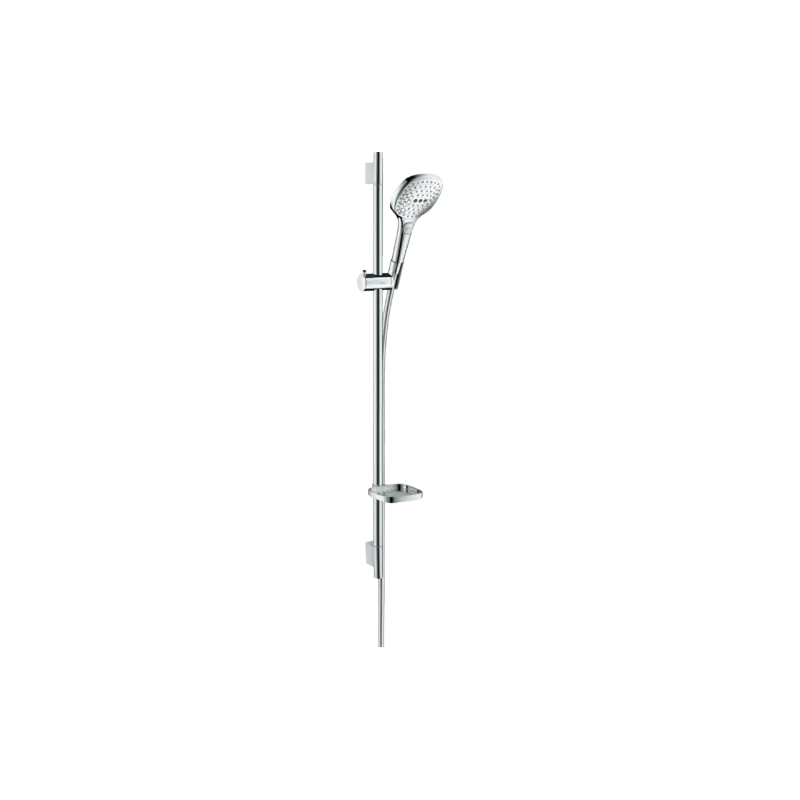 Set douche Raindance Select E 120mm 3 jets EcoSmart barre Unica‘S puro