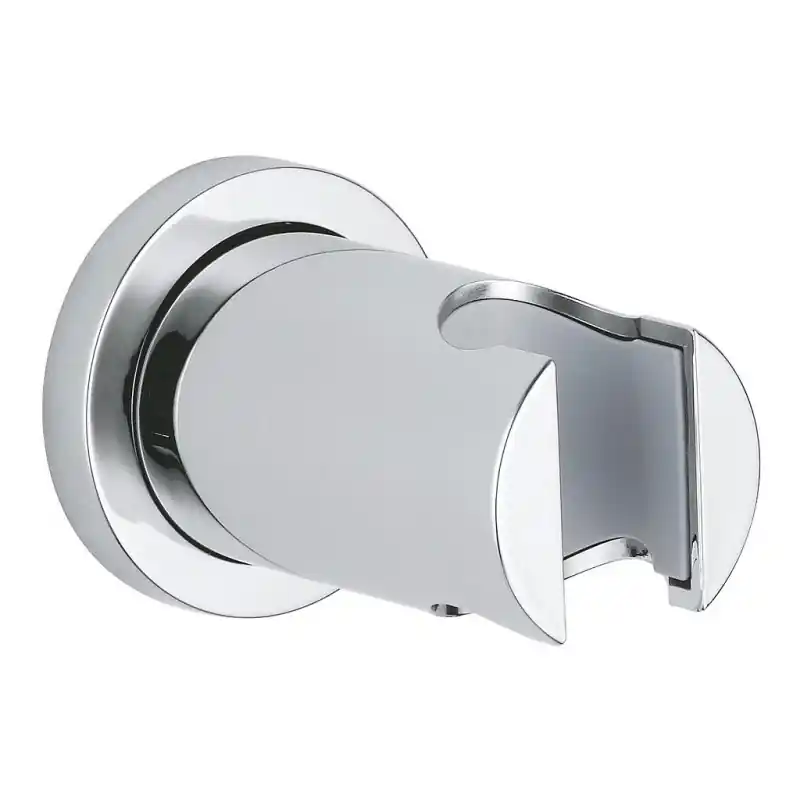 Support mural pour douchette chromé non orientable Rainshower Grohe