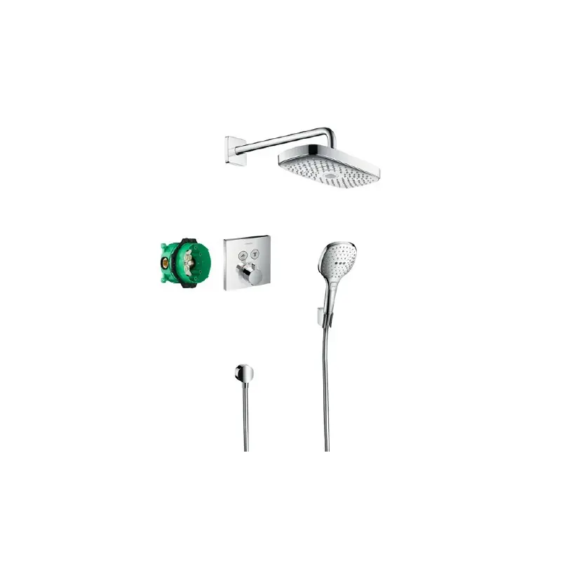 Système douche encastrée mitigeur thermostatique ShowerSelect Raindanc