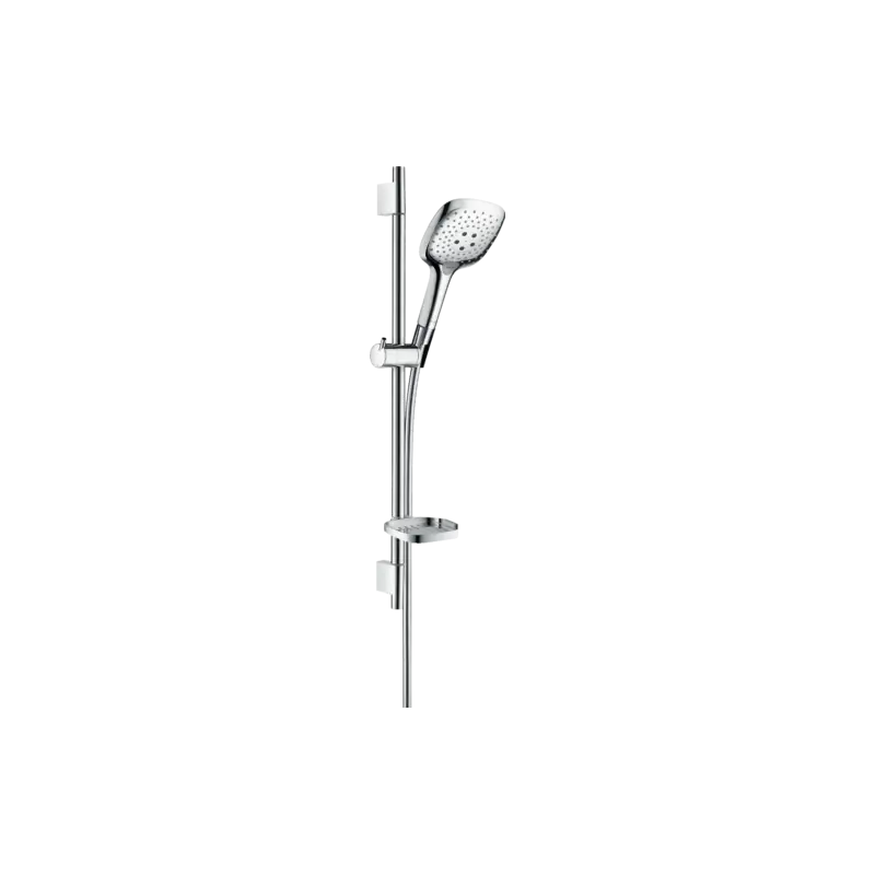Set douche Raindance Select E 150 3 jets barre Unica‘S puro 65cm porte