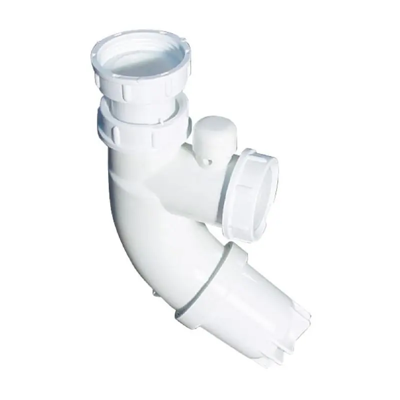 Siphon Sifoblic en ABS blanc Diam 32 mm