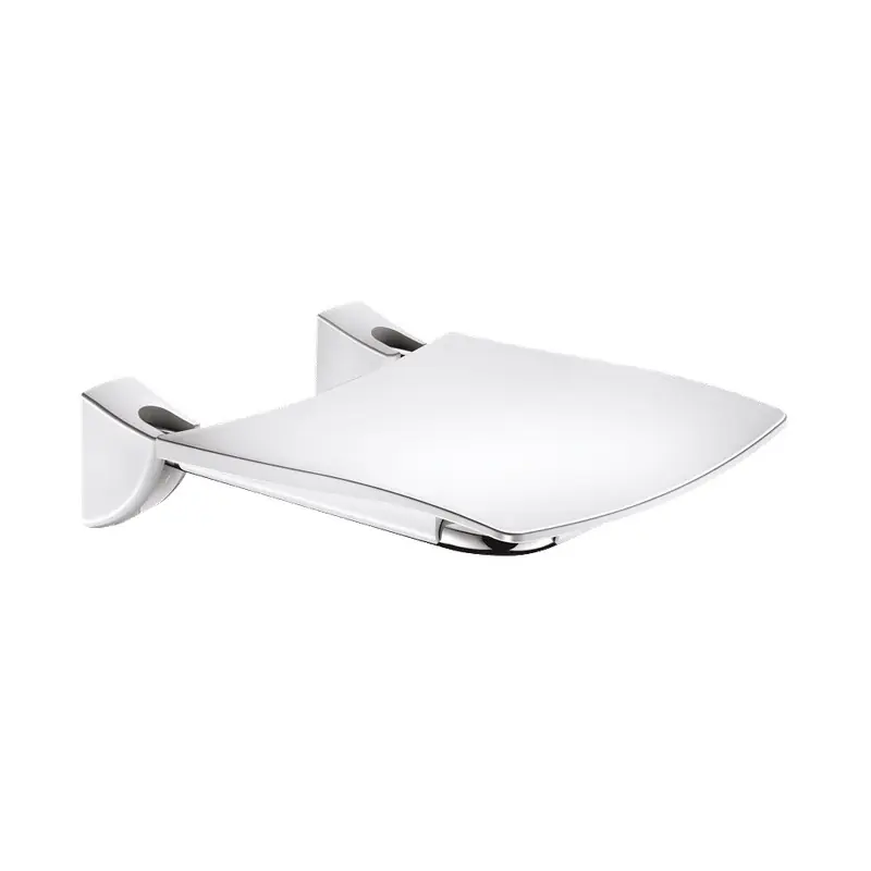 Siège douche relevable Grand Confort Inox poli brillant charge 135Kg P