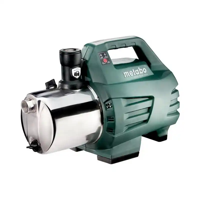 Surpresseur 1300 W 6000 l/h Hauteur d‘aspiration max 8 m HWA 6000 Inox