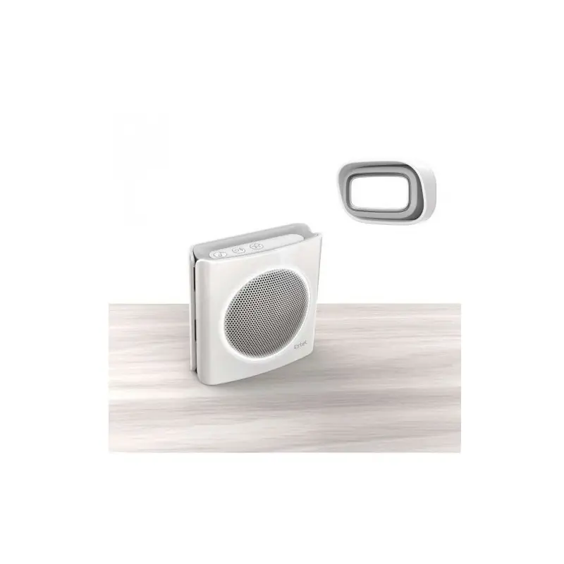 Sonnette sans fil à pile DIBI FLASH WHITE 81735