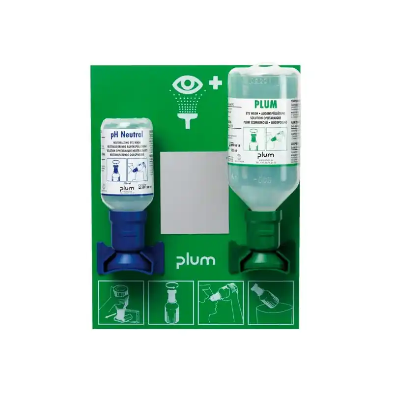 Station de lavage oculaire 200 ml et 500 ml Station lave œil mixte