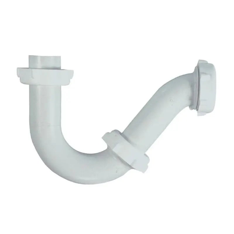 Siphon en plastique spécial type porcher SH sortie horizontale