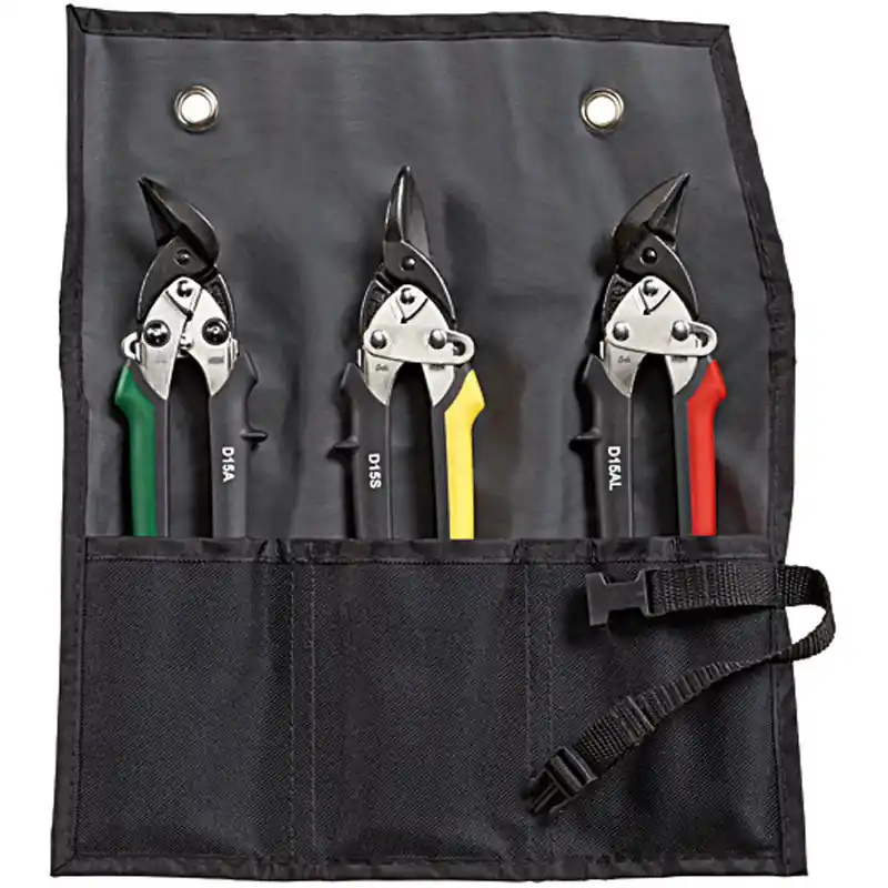 Set Cisailles démultiplication Bichantourneuse D15A D15S D15AL sacoche