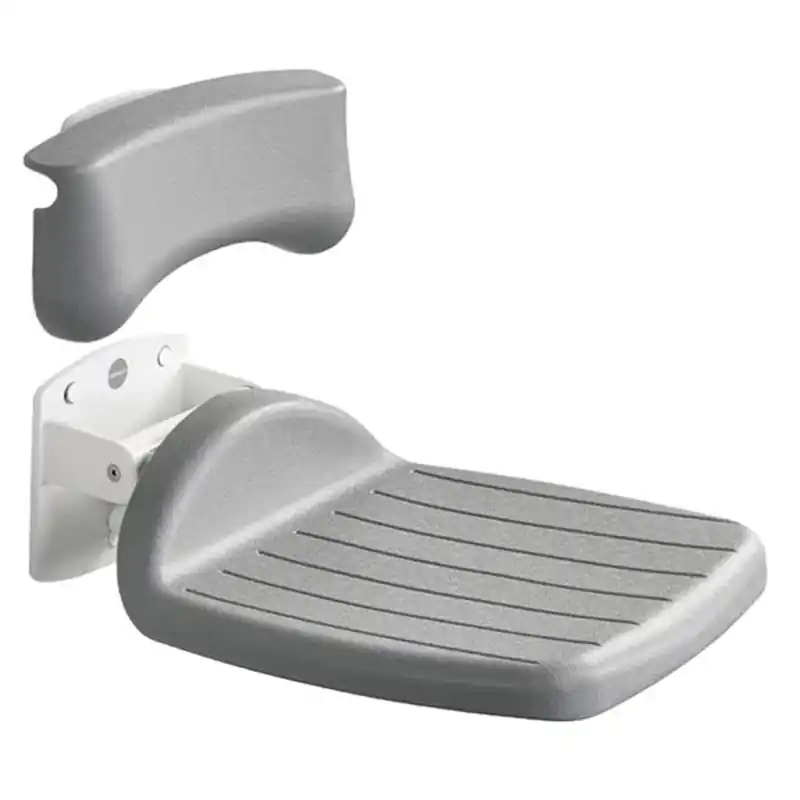 Siège de douche mural rabattable 65 x 45 cm Contour 21