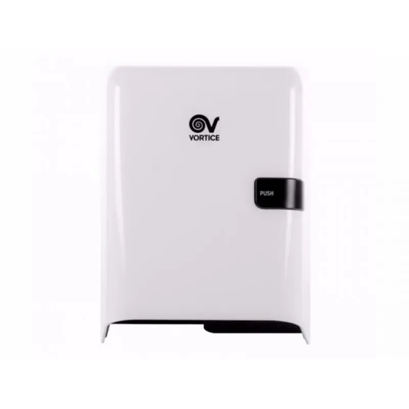 Sèche-mains et cheveux 1800 W 135 m3/h mise en marche bouton poussoir