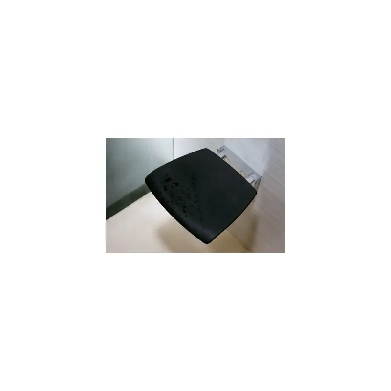Siège escamotable murale noir pour douche SED02QFM-H