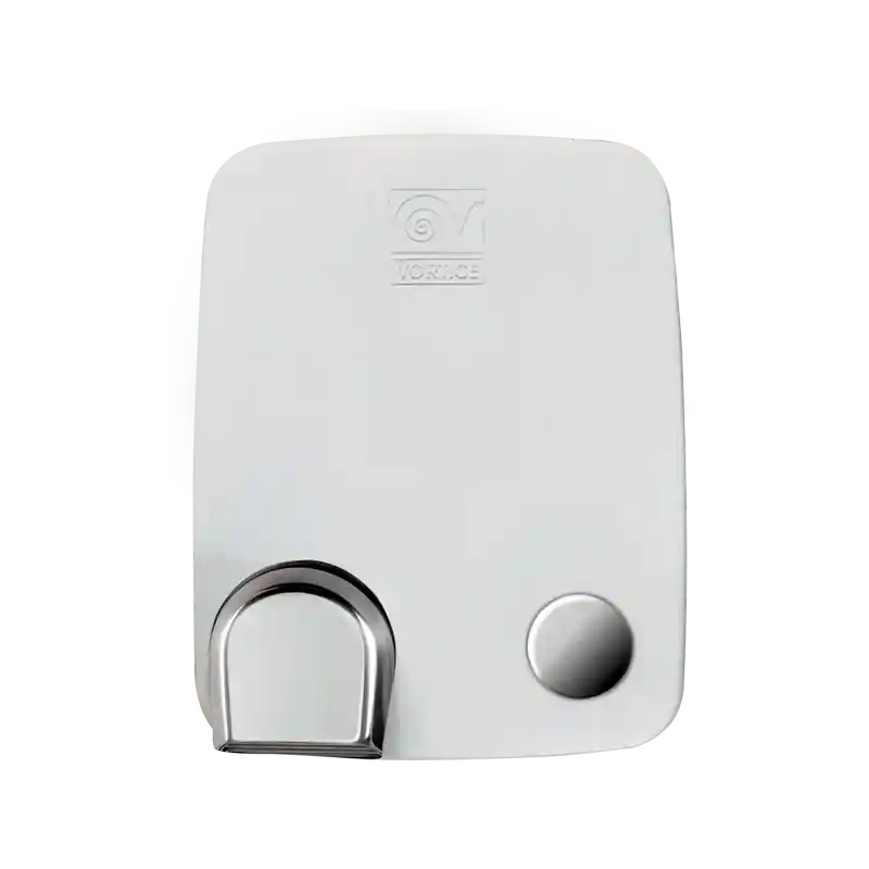Sèche-mains manuel 1950 W 190 m3/h coque blanc et buse orientable Meta