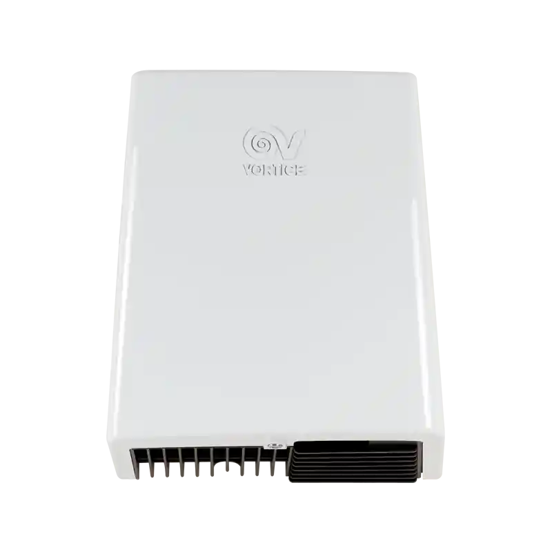 Sèche-mains automatique résine thermodurcissable 2000W 170m3/h Optimal