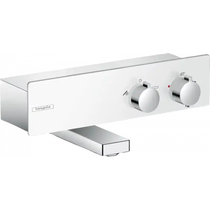 Thermostatique bain/douche ShowerTablet 350 apparent blanc/chromé
