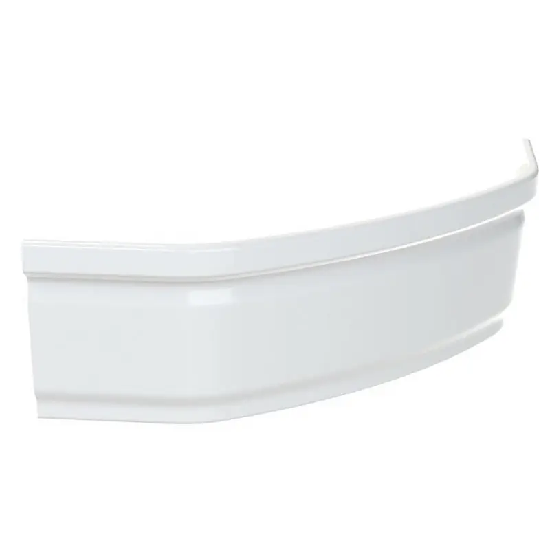 Tablier de baignoire courbe 135 x 135 x 52-54 cm blanc JACANA ANGLE