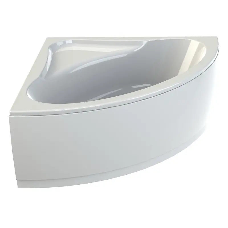 Tablier de baignoire courbe 222,5 x 51,5 cm angle blanc DIVA