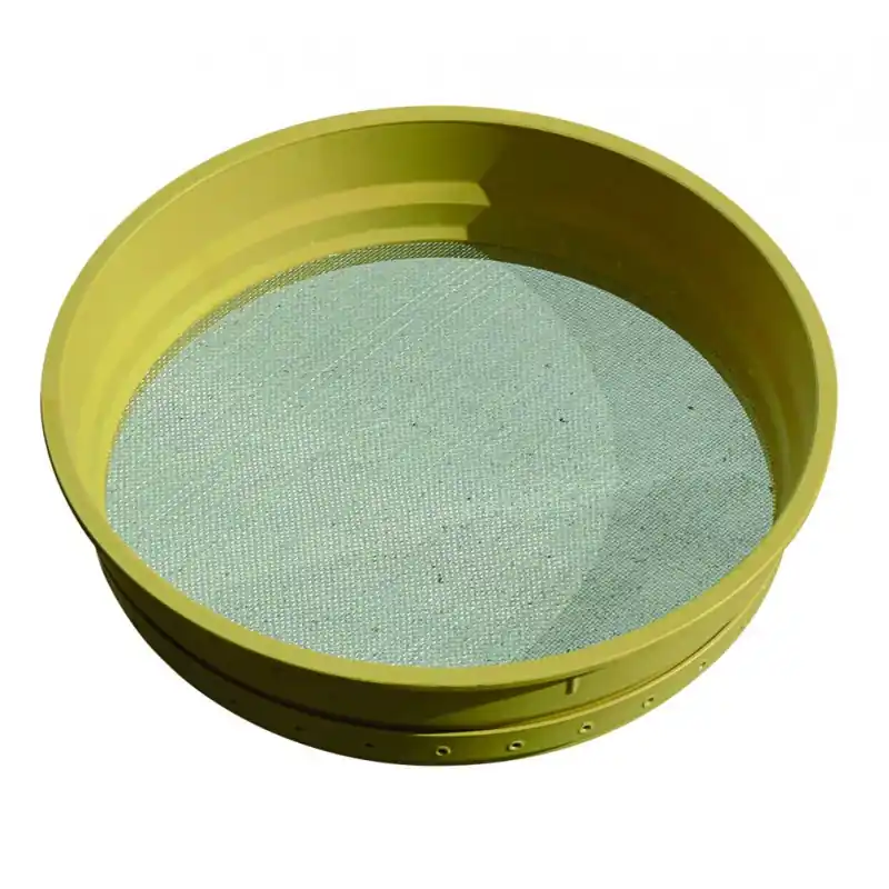 Tamis en plastique Tamiplast professionnel n°4 inter-mailles 63 mm 370