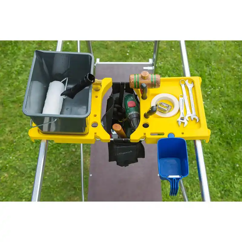 Tablette porte-outils pour échafaudages charge max. 15 Kg TOOLS‘UP