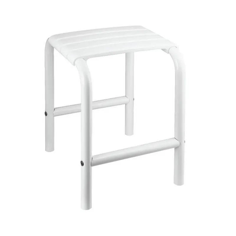 Tabouret de douche blanc Charge max 140 Kg