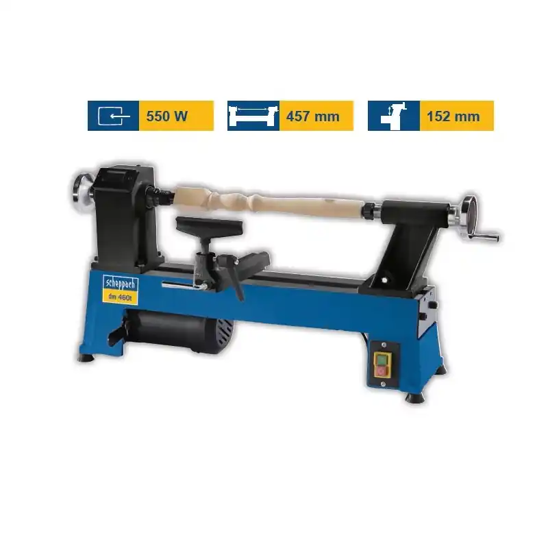 Tour à bois 550W 457 mm DM 460 t