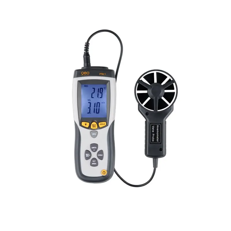Thermomètre-anémomètre avec cable 120 cm FTA 1
