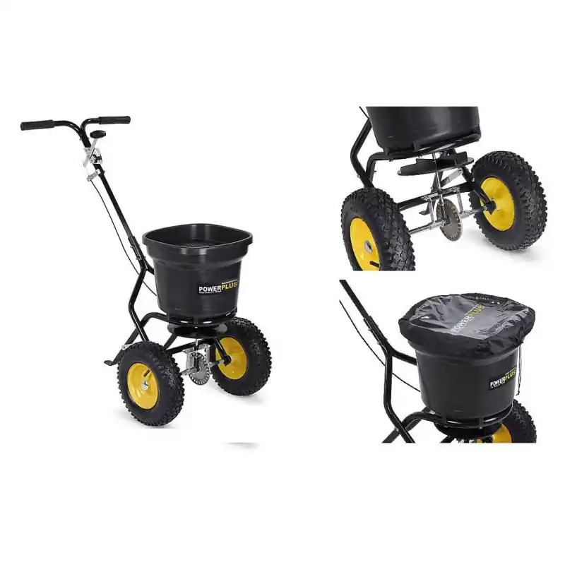 Épandeur Pro (semences d‘engrais ou sel) Cuve 19l POWXG8250 Power plus