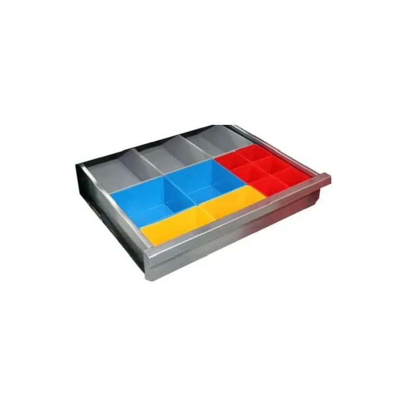 Séparation 990 pour tiroir universel Ht7cm 13 boites 4 tailles Kupper