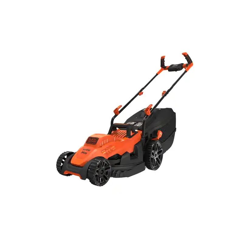 Tondeuse à gazon 34 cm 1400 W avec bac 40 L et poignée Bike BEMW461BH