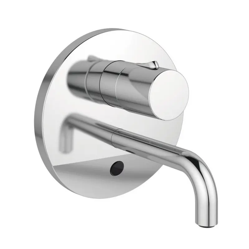 Thermostatique lavabo encastré électronique 220V/12V bec 230mm Okyris