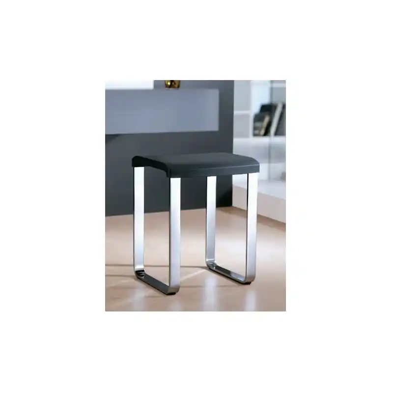 Tabouret de douche 37x37x48 cm blanc SED02Q-A