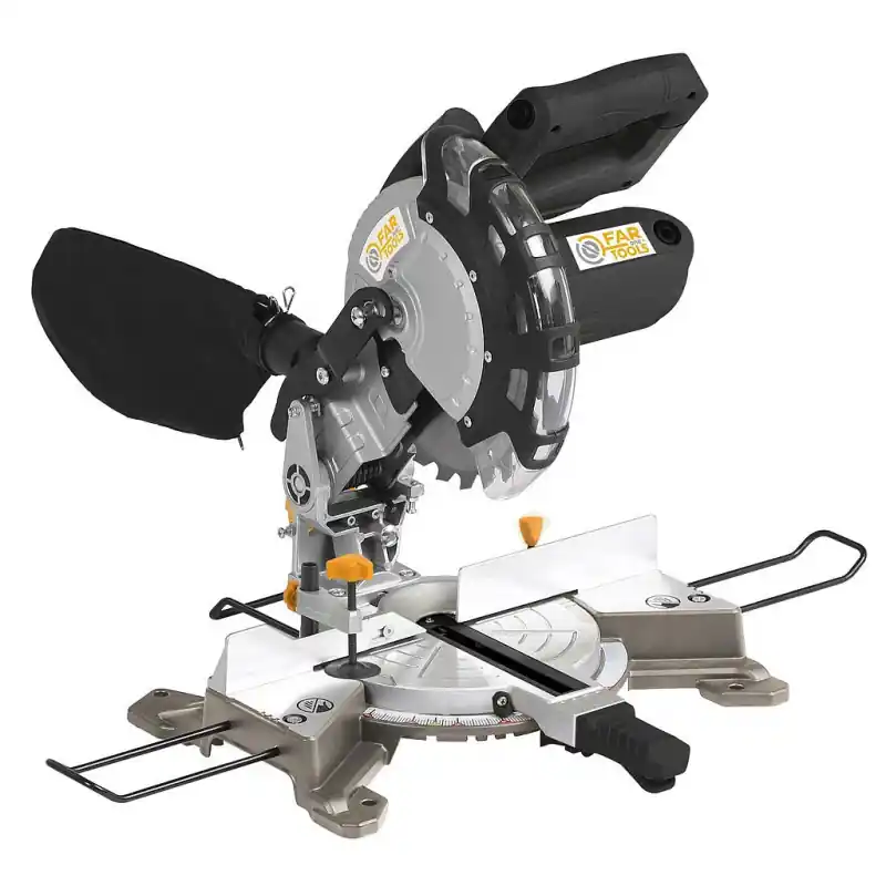Scie à onglet 1400 W Diam 210 mm coupe maxi 60x120 mm MA 1200D