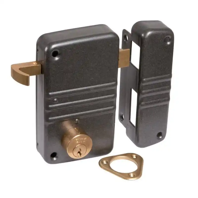 Serrure en applique verticale de sûreté à tirage City 5G Axe 45 mm gau