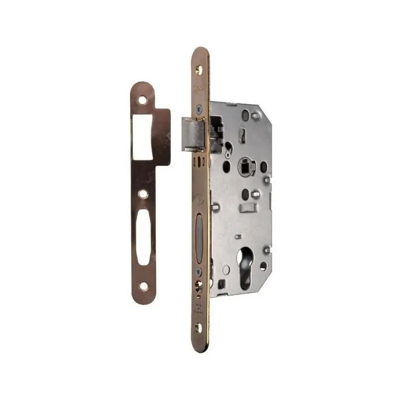 Serrure de sûreté à larder D45 Axe à 40 mm réversible Clé I
