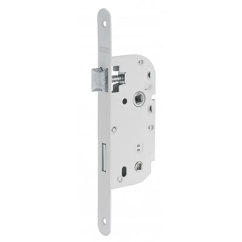 Serrure encastrer 40mm condamnation blanc droite 81111