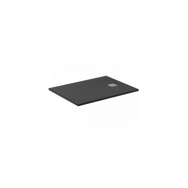Receveur de douche rectangulaire 90x70 cm Noir intense ULTRA FLAT S