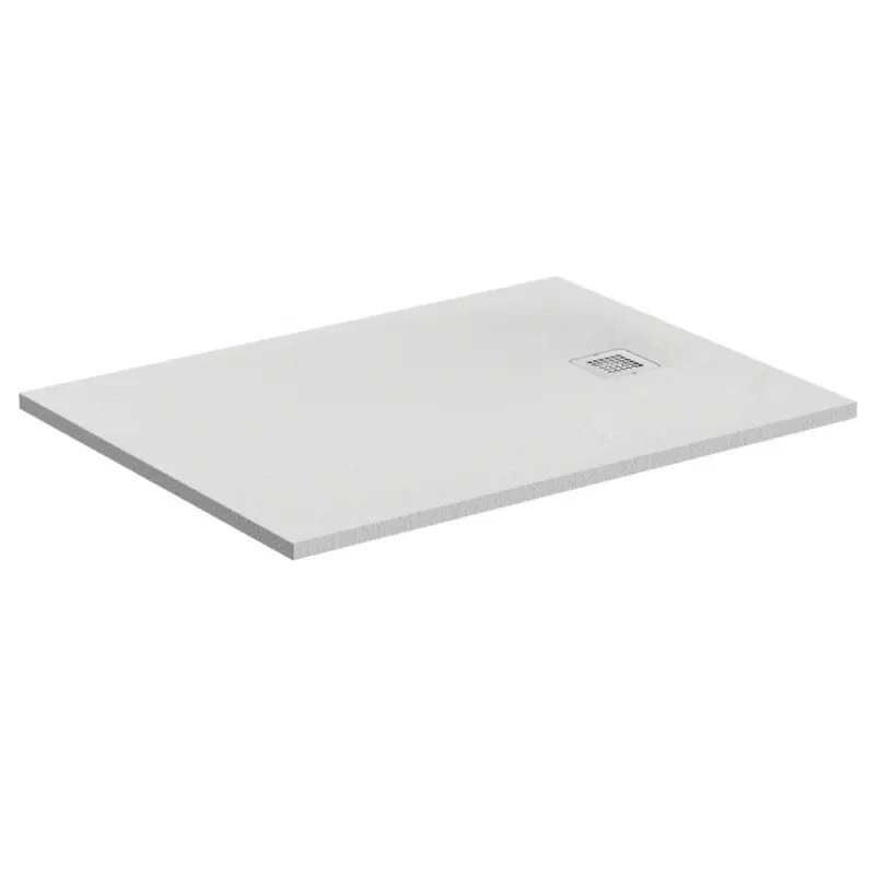 Receveur de douche rectangulaire Ultra Flat S 140 x 90 cm Blanc pur K8