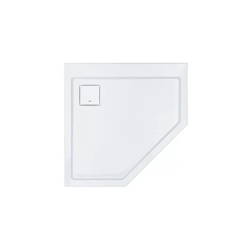 Receveur de douche pentagonal 1000x1000 mm blanc SPACE LINE