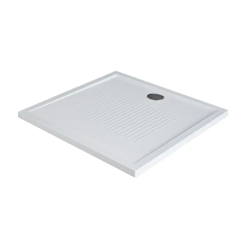 Receveur de douche OLYMPIC rectangulaire 120x80 cm hauteur 45 cm Blanc