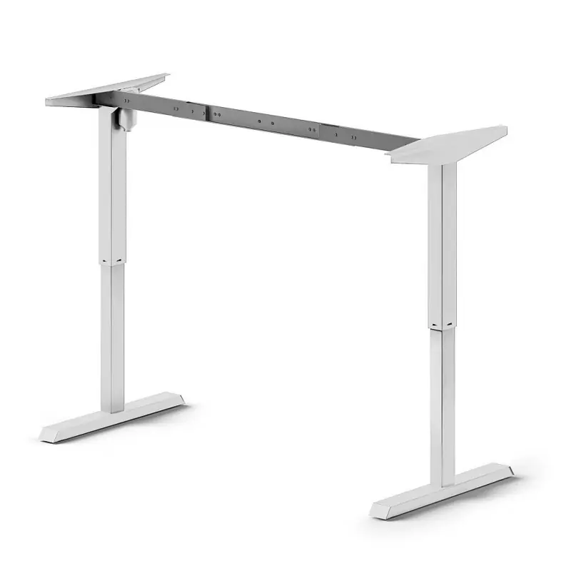 Emuca - Table motorisée à hauteur réglable 660-1170mm charge maxi 55kg finition blanc - 2009112