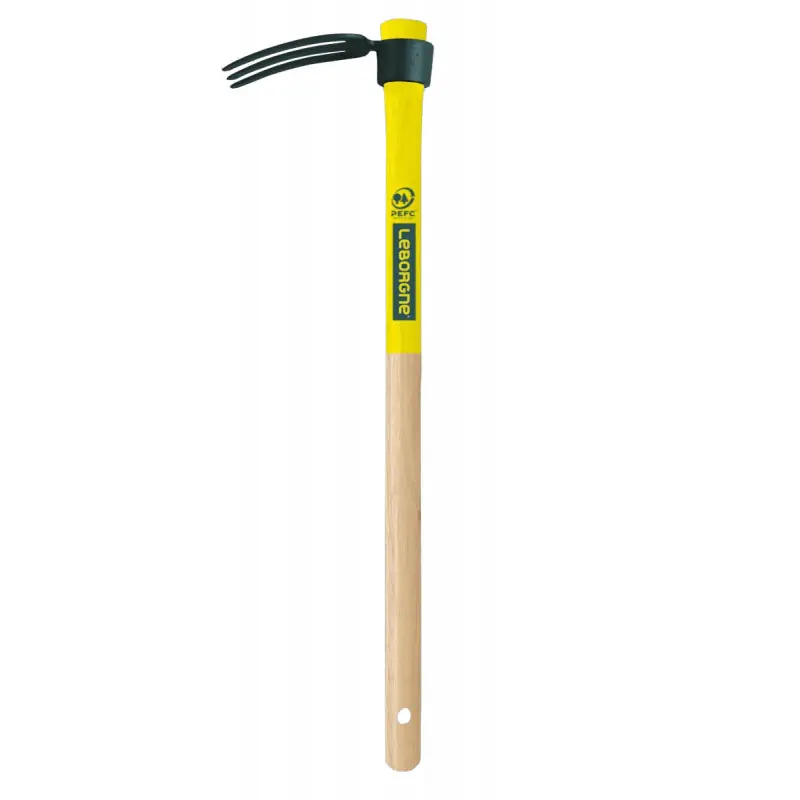 Croc 3 dents manche bois PEFC 100% 50cm 302361L LEBORGNE