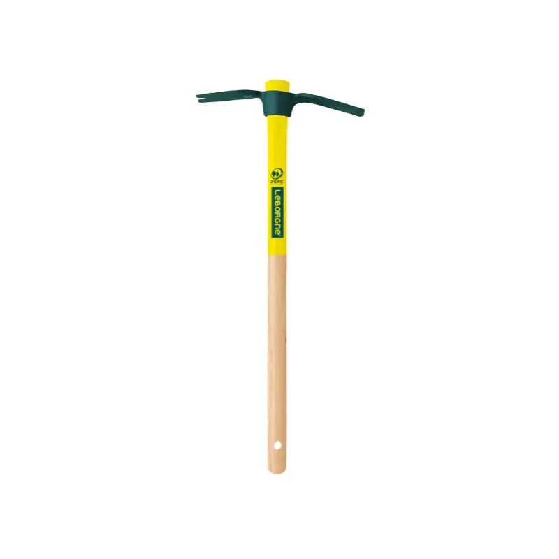 Serfouette forgée panne et fourche manche bois 302341 LEBORGNE