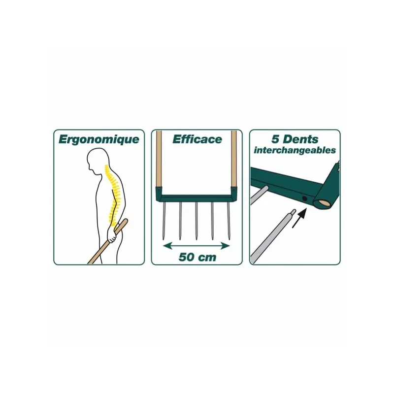 Dent de rechange pour Biogrif 320400 LEBORGNE