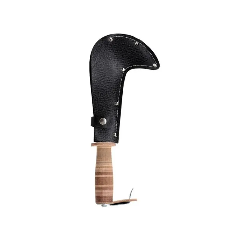 Serpe de chasseur avec étui manche bois 260202 LEBORGNE