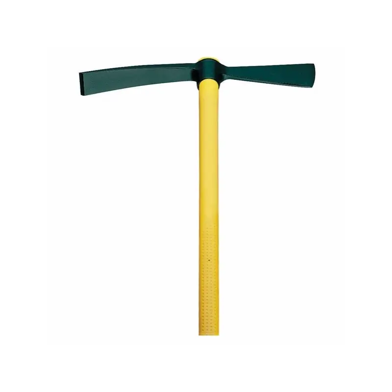 Pioche hache 2kg douille ronde avec manche Novamax 060208 LEBORGNE
