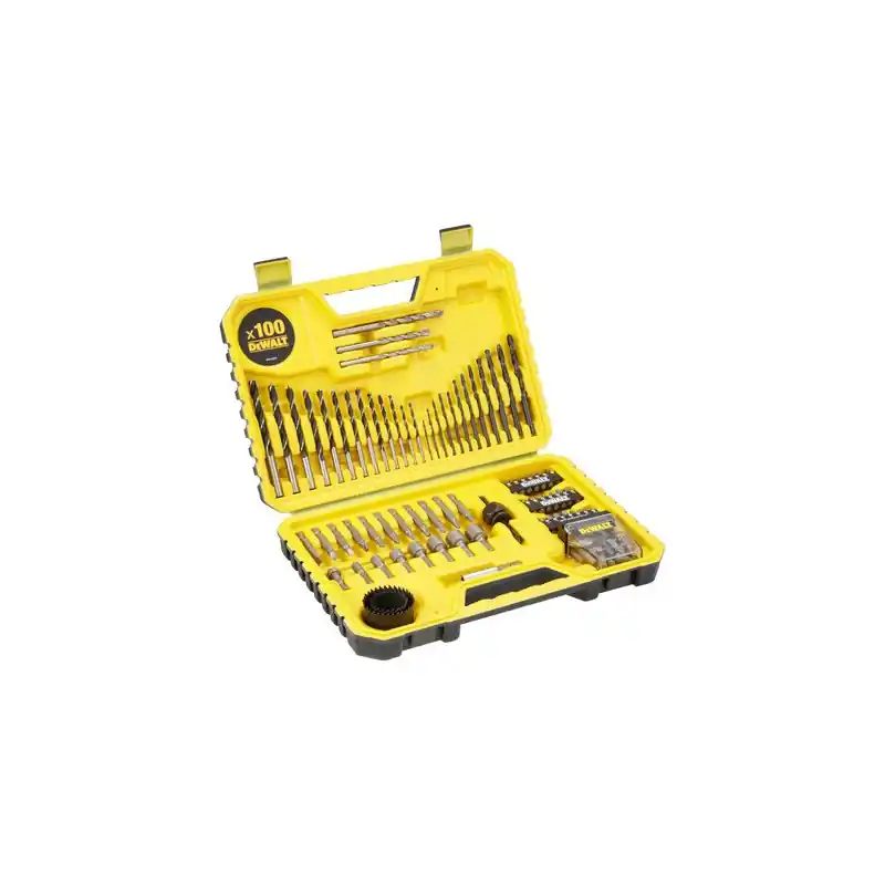 100 Pièces de perçage et vissage dans un coffret DT71563-QZ DeWalt