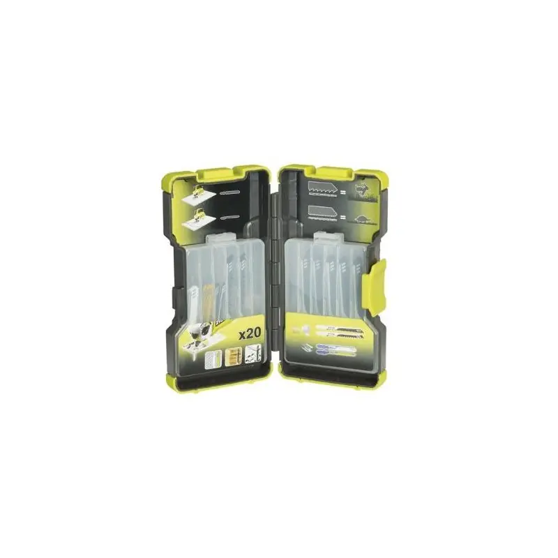 Coffret de 20 lames de scie sauteuse RAK20JB